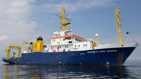  Elisabeth Mann Borgese, built in 1987 as a research vessel for German Navy